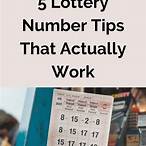 5 number lottery